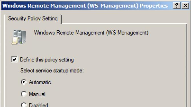 Ինչպես ակտիվացնել Windows Remote Management-ը, օգտագործելով Խմբային քաղաքականությունը Ինչ է WinRS-ը և ինչպես օգտագործել այն