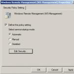 How to activate Windows Remote Management using Group Policy What is WinRS and how to use it